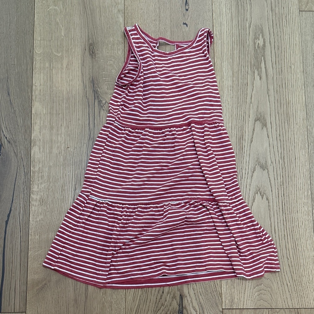 Old navy Striped Pink Sleeveless Kids Dress 10/12